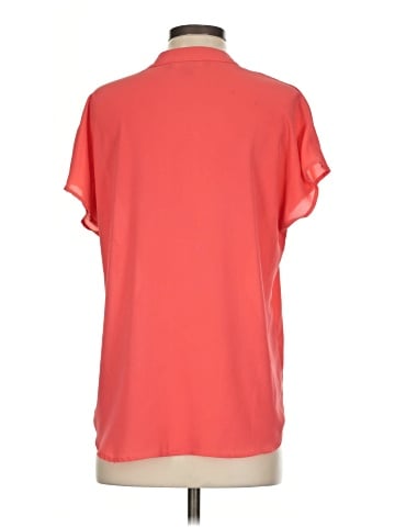 Marled Essentials Short Sleeve Blouse (view 2)