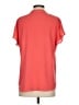 Marled Essentials 100% Polyester Orange Short Sleeve Blouse Size S - photo 2