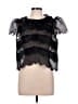 Mable 100% Polyester Black Sleeveless Blouse Size L - photo 1