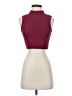 Bebe Burgundy Sleeveless Top Size XS - photo 1