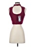 Bebe Burgundy Sleeveless Top Size XS - photo 2