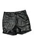 Just Be... 100% Polyester Metallic Black Shorts Size M - photo 1