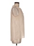 41Hawthorn Polka Dots Tan Sleeveless Blouse Size M - photo 4
