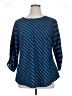 ECI Blue 3/4 Sleeve Blouse Size XL - photo 1