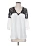 Assorted Brands White 3/4 Sleeve Blouse Size S - photo 1