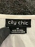 City Chic 100% Polyester Ivory Sleeveless Blouse Size 18 Plus (M) - photo 7