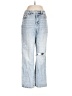 Rewash 100% Cotton Hearts Blue Jeans Size 9 - photo 1