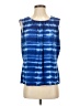 Calvin Klein Blue Sleeveless Blouse Size P (petite) - photo 1