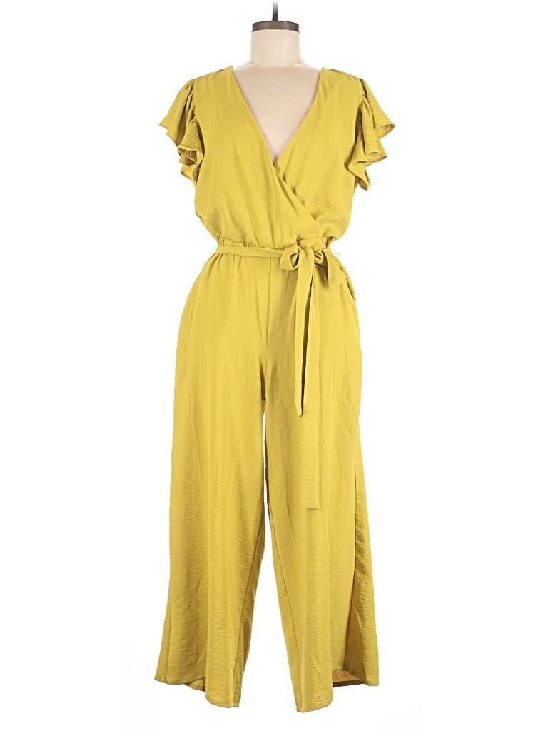 Pre-owned Msk Jumpsuit In Yellow