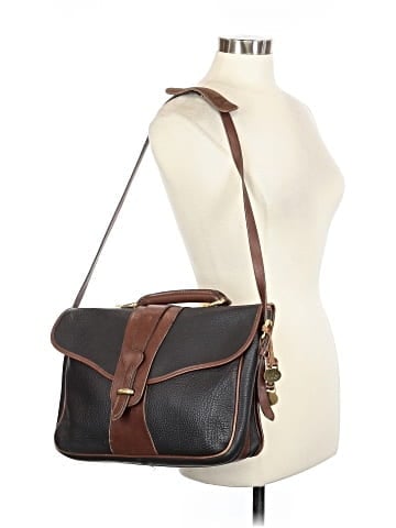 Dooney & Bourke Leather Messenger (view 2)