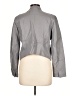 metaphor 100% Polyester Solid Gray Jacket Size L - photo 2