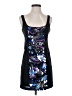 Bebe Graphic Black Cocktail Dress Size 00 - photo 1