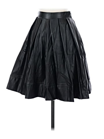 Bebe Faux Leather Skirt (view 1)
