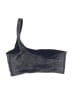 Triangl Tweed Silver Swimsuit Top Size L - photo 2