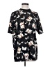 Givenchy 100% Cotton Floral Black Short Sleeve T-Shirt Size XS - photo 1