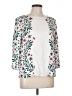 Boden 100% Viscose White 3/4 Sleeve Blouse Size 10 - photo 1