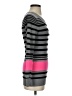 Poof! Stripes Gray Pullover Sweater Size S - photo 4
