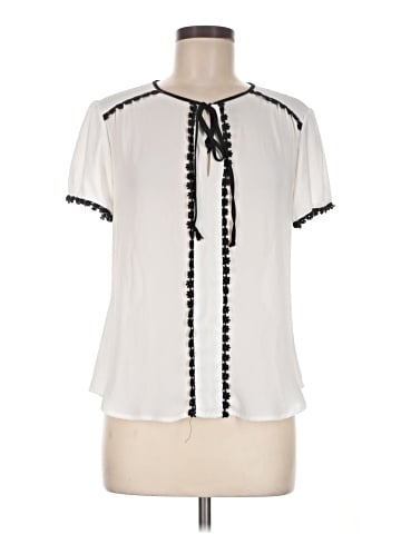 Lily White Short Sleeve Blouse (view 1)