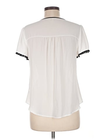 Lily White Short Sleeve Blouse (view 2)