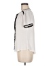 Lily White 100% Polyester Ivory Short Sleeve Blouse Size M - photo 5
