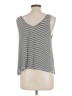 Bobeau Silver Black Tank Top Size L - photo 2
