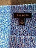Talbots 100% Cotton Tweed Blue Pullover Sweater Size S - photo 7