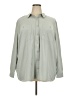 Eddie Bauer Solid Gray Long Sleeve Blouse Size 3X - photo 1