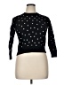 Neiman Marcus Polka Dots Black Turtleneck Sweater Size XL - photo 1