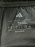 Adidas 100% Polyester Stripes Black Athletic Shorts Size L - photo 3
