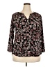 Dana Buchman Black 3/4 Sleeve Blouse Size XXL - photo 1