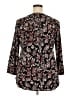 Dana Buchman Black 3/4 Sleeve Blouse Size XXL - photo 2