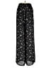 Aqua 100% Polyester Black Casual Pants Size S - photo 2