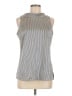 Etcetera Silver Sleeveless Blouse Size M - photo 1