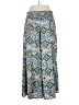 Earthbound Trading Co. 100% Polyester Paisley Blue Casual Pants Size L - photo 1