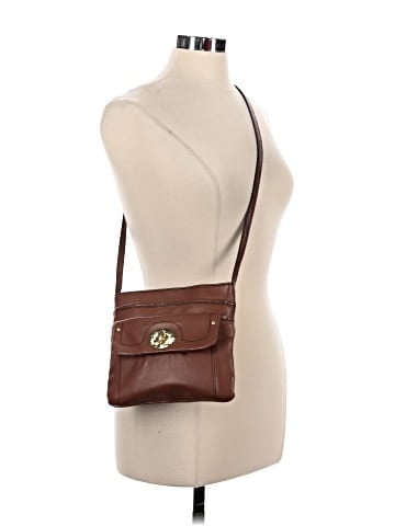 Etienne Aigner Leather Crossbody Bag (view 2)