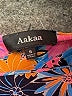 AaKaa Print Blue Casual Dress Size S - photo 7