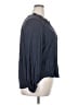 Democracy Blue Long Sleeve Blouse Size 2X - photo 4