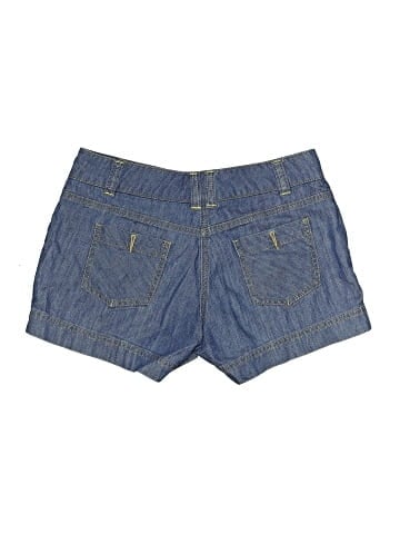 New York & Company Denim Shorts (view 2)