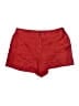 J.Crew 100% Linen Solid Red Shorts Size L - photo 1