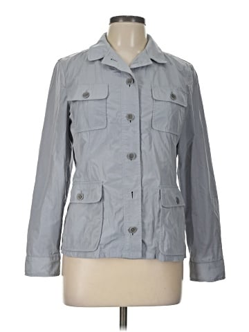 Calvin Klein 3/4 Sleeve Button-Down Shirt (view 1)