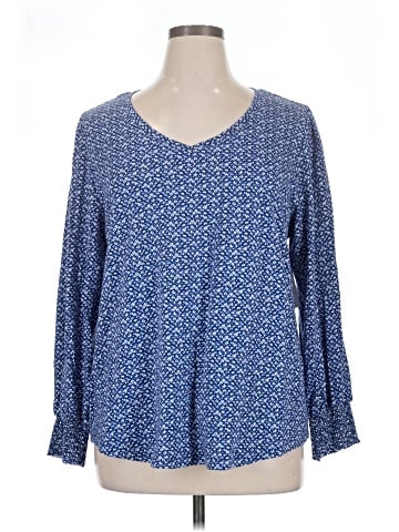 Chico's Long Sleeve Blouse (view 1)