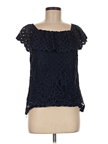 Maison Jules Short Sleeve Blouse (view 1)