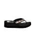 Yellow Box Black Wedges Size 10 - photo 1