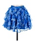 The Kooples 100% Viscose Blue Formal Skirt Size XS (0) - photo 1