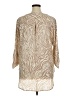 Cato Animal Print Tan 3/4 Sleeve Blouse Size XL - photo 2