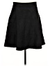 Ann Taylor Solid Black Casual Skirt Size 10 - photo 1