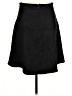 Ann Taylor Solid Black Casual Skirt Size 10 - photo 2