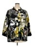 Ali Miles Print Green Raincoat Size 3X - photo 1