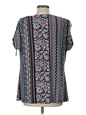 Liz Claiborne Career Short Sleeve Blouse (view 2)