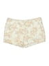 Ann Taylor Floral Ivory Shorts Size 12 - photo 1
